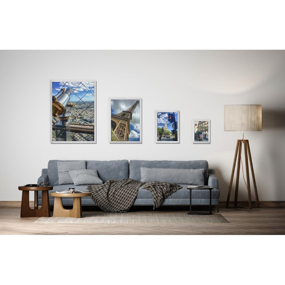 Europel Klapprahmen A4 25mm matt weiß, Bild 7