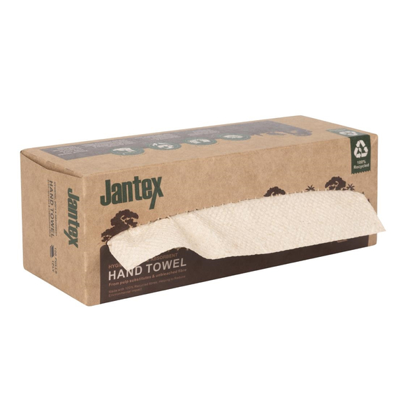 Jantex Green 100% Recyceltes Handtuch 1-lagig 100 Blatt (36 Stück), Bild 5