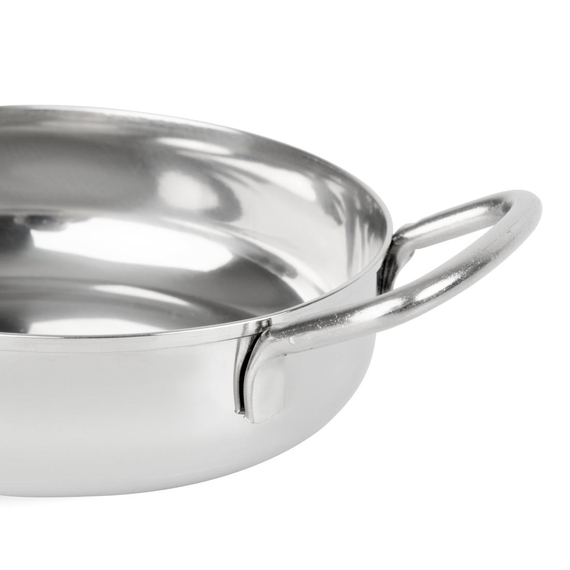 Olympia Doppelt Griffe Schale Edelstahl 125mm, Bild 5