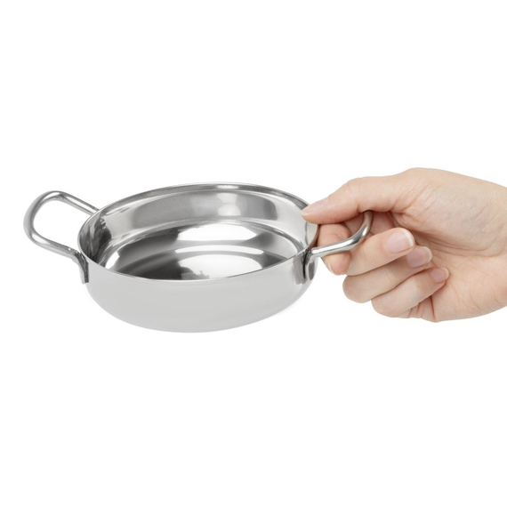 Olympia Doppelt Griffe Schale Edelstahl 125mm, Bild 6