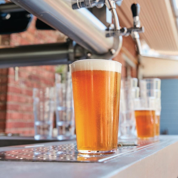 Olympia Kegelförmige Halbe Pint Gläser UKCA-CE 285ml/10oz (24 Stück)