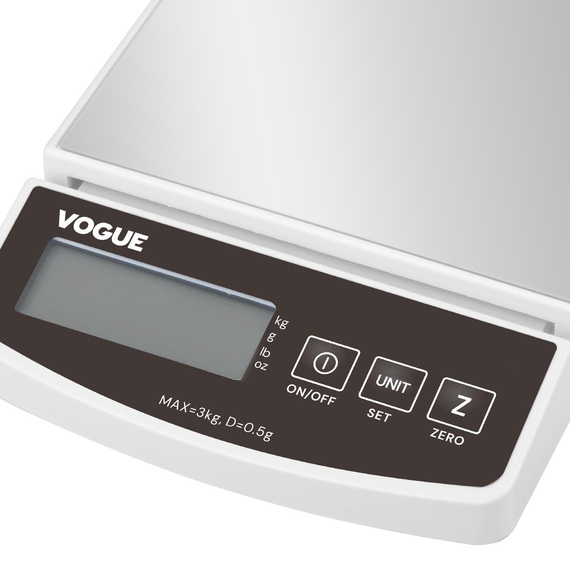 Vogue Elektronische Waage 3kg, Bild 3
