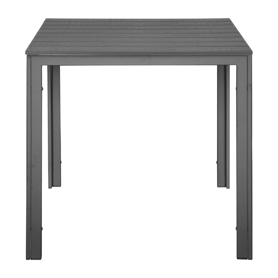 Bolero Valletta Grau Geschlitzter Outdoor Tisch 780mm, Bild 2