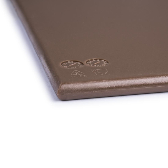 Hygiplas großes Schneidebrett mit hoher Dichte braun, Bild 6