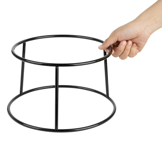 Olympia Rutschfester runder Ständer Multi Schwarzer Draht 230x260x150mm, Bild 6