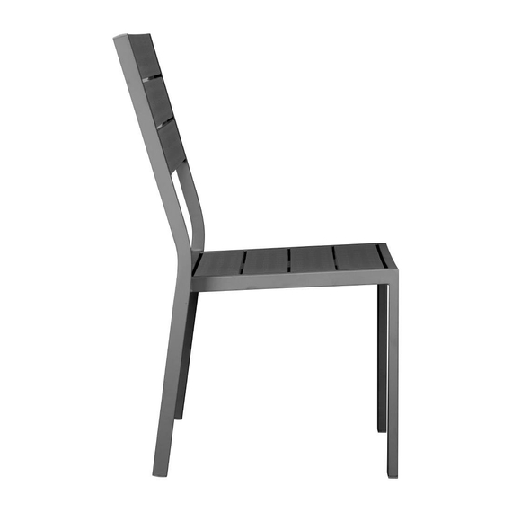 Bolero Valletta Grauer Gestellstuhl (4 Stück), Bild 2