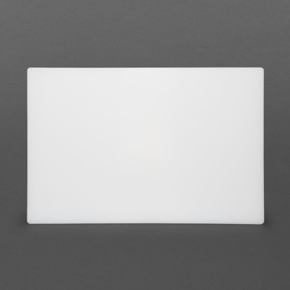 Hygiplas Schneidebrett aus weißem Niedrigdichte-Polyethylen Standard 450x300x12mm, Bild 3