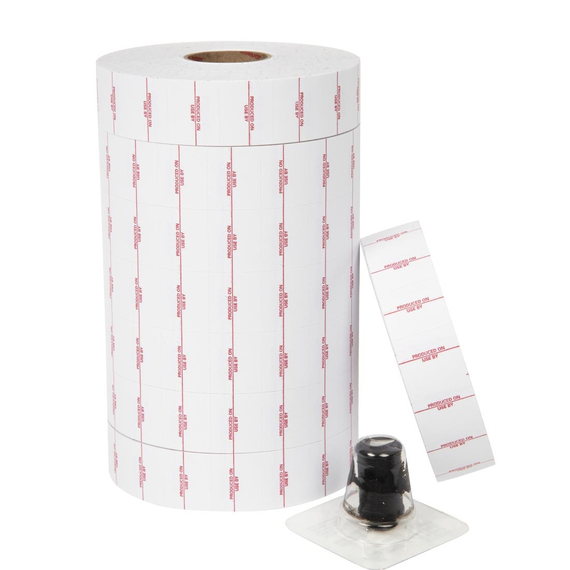 Etiketten 'Hergestellt am' auf Englisch (14000 Stück), Bild 4