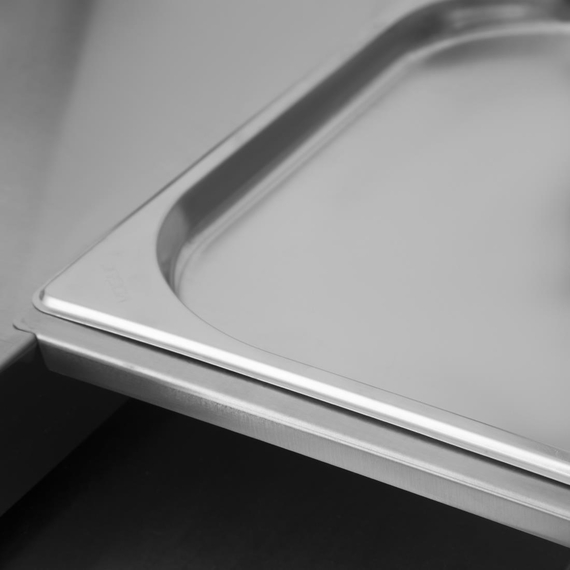 Vogue Edelstahl Zwischensteg für GN-Behälter 53cm, Bild 5