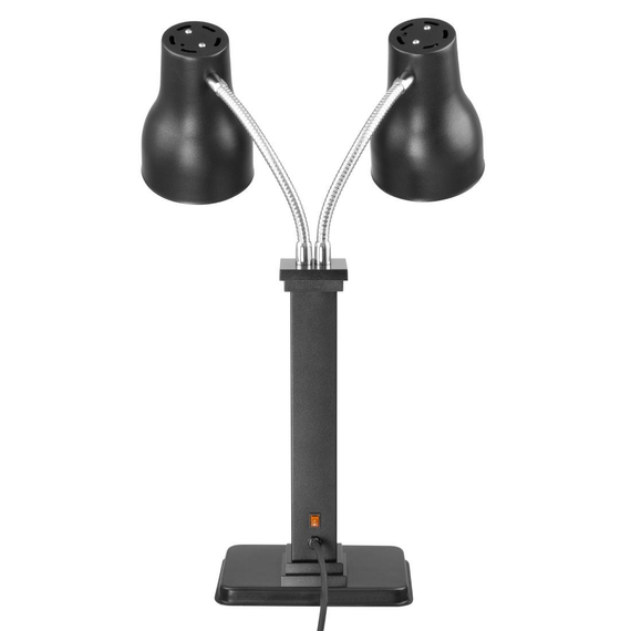 Buffalo Doppel-Wärmelampen-Tranchierstation Matt Schwarz 2x250W, Bild 4