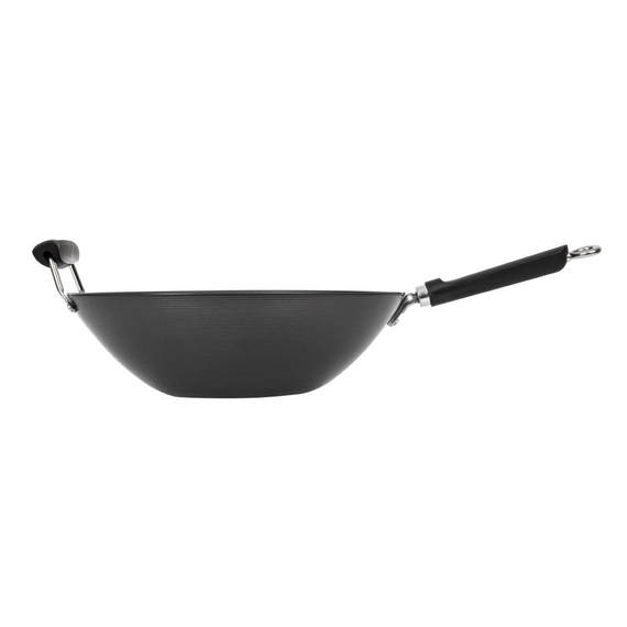 Antihaftbeschichteter Wok mit flachem Boden 35,5cm, Bild 2