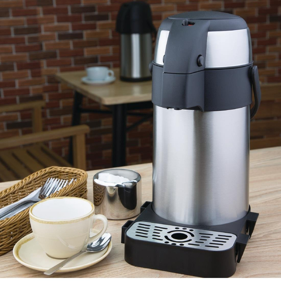 Olympia Edelstahl Pumpkanne 2,5L, Bild 4