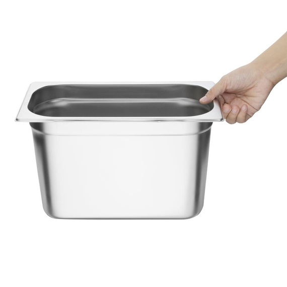 Vogue GN-Behälter Edelstahl 20cm GN1/3, Bild 5