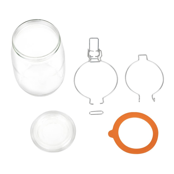 Vogue Clip-Top Vorratsglas 1000ml, Bild 6