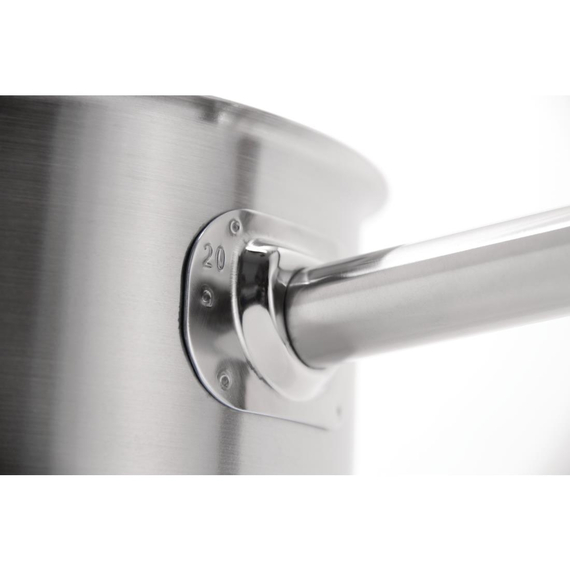 Vogue Edelstahl Stieltopf 8 Liter 28cm, Bild 4