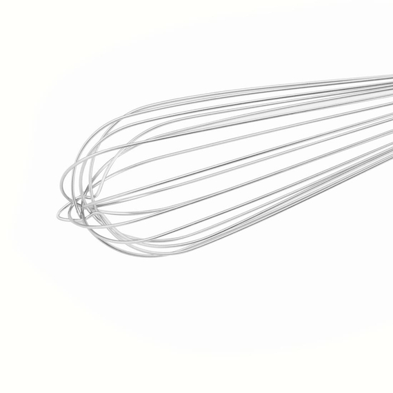 Vogue Schneebesen 510mm Edelstahl 8 Drähte, Bild 3