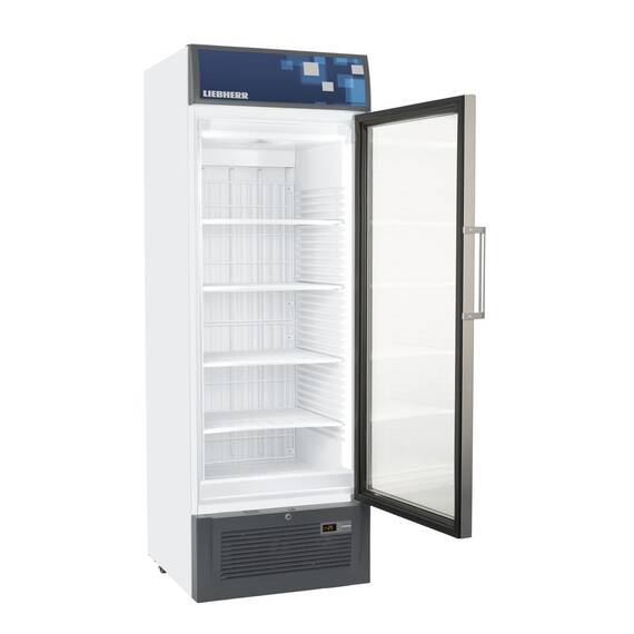 Liebherr FDv 4643 Gefrierschrank mit Glastür, Display und LED