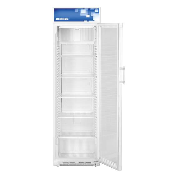 Liebherr FKDv 4203 Comfort Getränkekühlschrank mit Glastür und LED, Farbe: Weiß, Modell: FKDv 4203, Bild 3