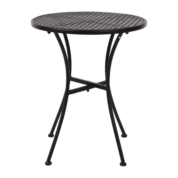 Bolero runder Bistrotisch Stahl schwarz 60cm (15 Stück), Bild 2