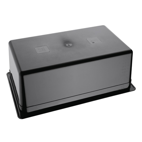 Vogue GN-Behälter GN1/1 schwarz 200mm, Bild 5