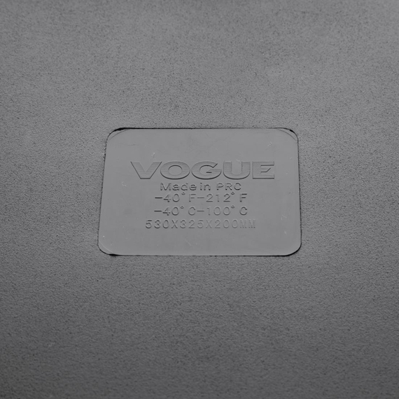 Vogue GN-Behälter GN1/1 schwarz 200mm, Bild 6