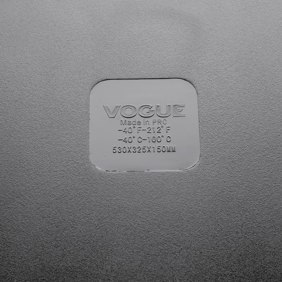 Vogue GN-Behälter GN1/1 schwarz 150mm, Bild 7