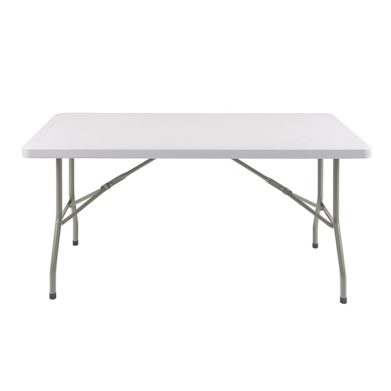 Bolero rechteckiger Klapptisch weiß 152cm, Bild 3