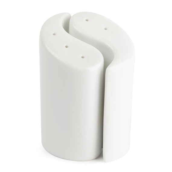 Olympia Whiteware Salz- und Pfefferstreuer Ying und Yang 9,5cm (12 Stück), Bild 2