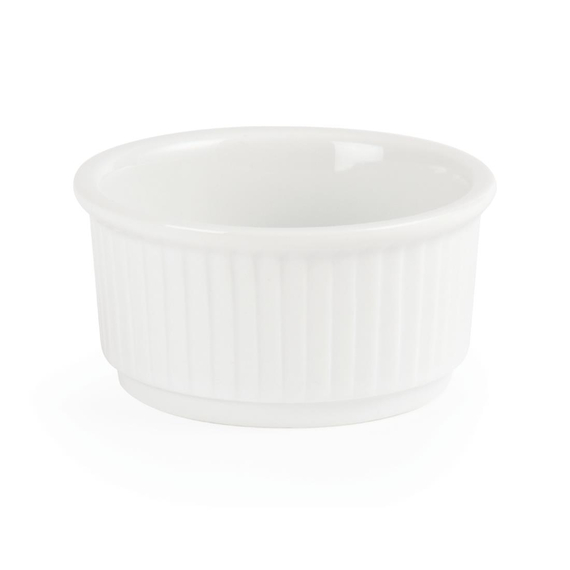 Olympia Whiteware stapelbare Auflaufförmchen 8,5cm (12 Stück), Bild 5