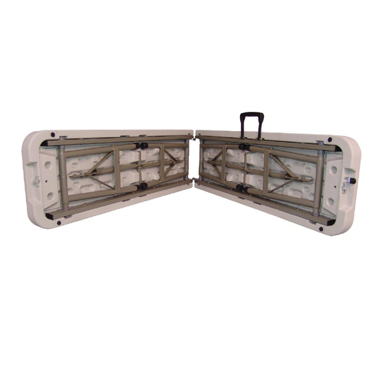 Bolero Klappbank weiß 183cm, Bild 5