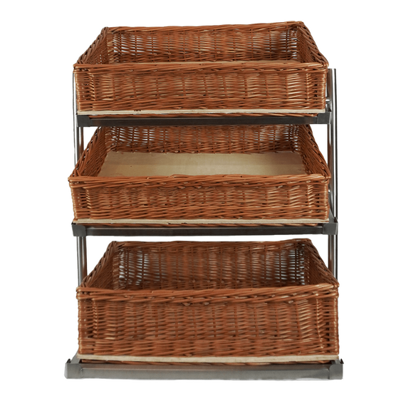 Combisteel Brotkorb Etagere 3 Hoch Breit Modell  Inkl. Körbe, Bild 4