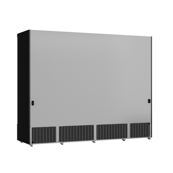 Combisteel Kühlschrank 4 Glastüren Schwarz Jde-2025R Bl, Bild 3