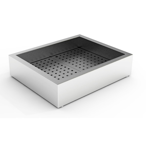 Combisteel Gemahlenes Eis Behälter Aufbau 2/1 Gn