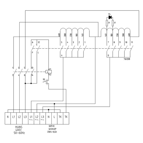 Combisteel Geschwindigkeitsregler 3 Phase 5 Amp, Bild 2