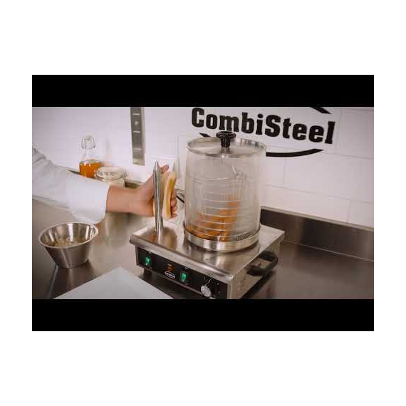 Combisteel Hot Dog Gerät mit 2 Brotwärmer, Bild 10