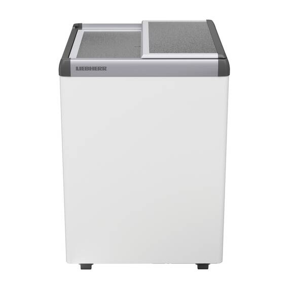 Liebherr EFE 1500 Eiscreme-Gefriertruhe mit Aluminium-Schiebedeckel und Lenkrollen, Deckel: Alu-Schiebedeckel, Ausführung: EFE 1500, Bild 3