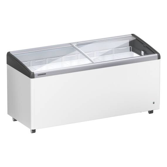 Liebherr EFI 4853 Eiscreme-Gefriertruhe mit Glasschiebedeckel und Lenkrollen, Ausführung: EFI 4853, Bild 2