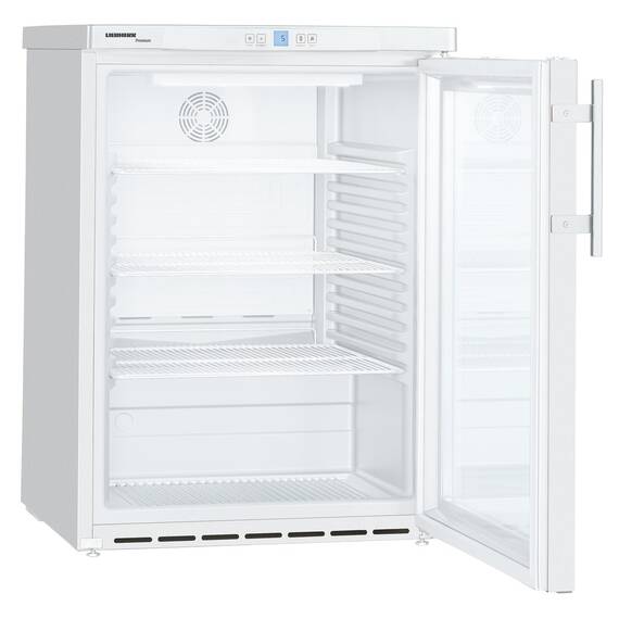 Liebherr FKUv 1613 Premium Getränkekühlschrank mit Glastür und LED Unterbaufähig, Kühlsystem: Dynamisch, Türart : Glastür, Farbe: Weiß, Bild 3