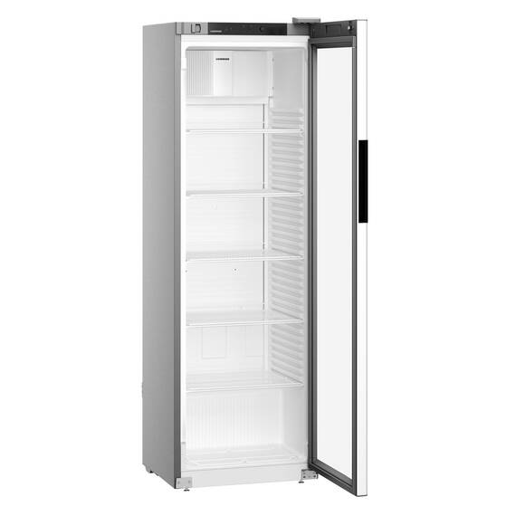 Liebherr MRFvd 4011 Getränkekühlschrank mit Glastür, Display und LED Lichtsäule, Türart : Glastür, Farbe: Grau, Modell: MRFvd 4011, Bild 2