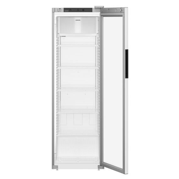 Liebherr MRFvd 4011 Getränkekühlschrank mit Glastür, Display und LED Lichtsäule, Türart : Glastür, Farbe: Grau, Modell: MRFvd 4011, Bild 3
