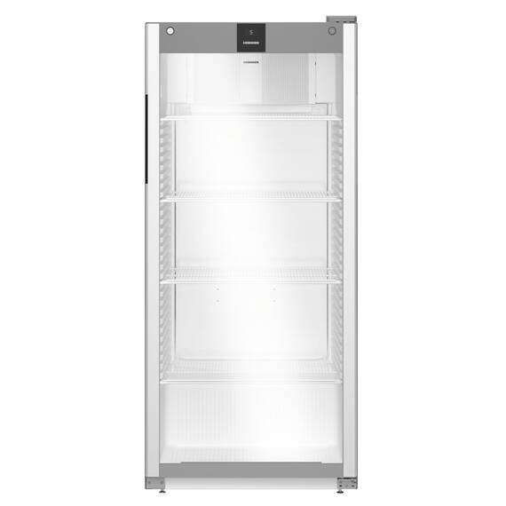 Liebherr MRFvd 5511 Getränkekühlschrank mit Glastür, Display und LED Lichtsäule, Türart : Glastür, Farbe: Grau, Modell: MRFvd 5511, Bild 4