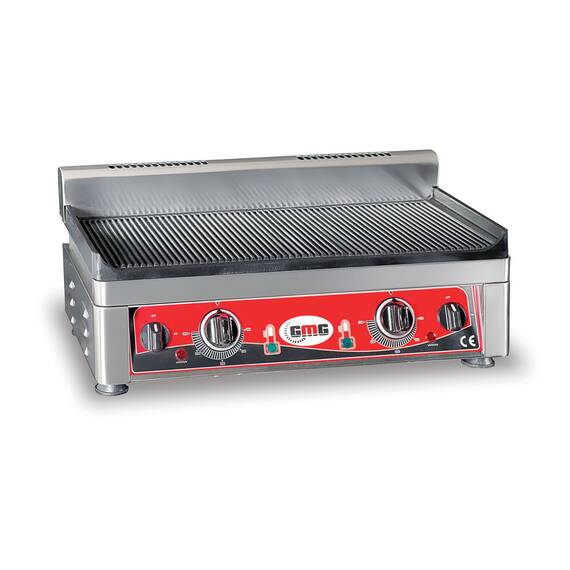 GMG Elektro-Grillplatte GP5530E 52x24 cm, Gerillt