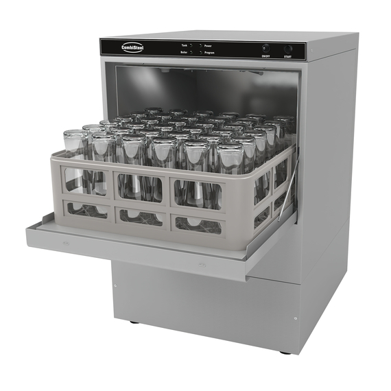 Combisteel Entry Line Gläserspülmaschine Ent 400-230 Dp Dde   mit Abwasserpumpe Und Spülmitteldosierer, Bild 3