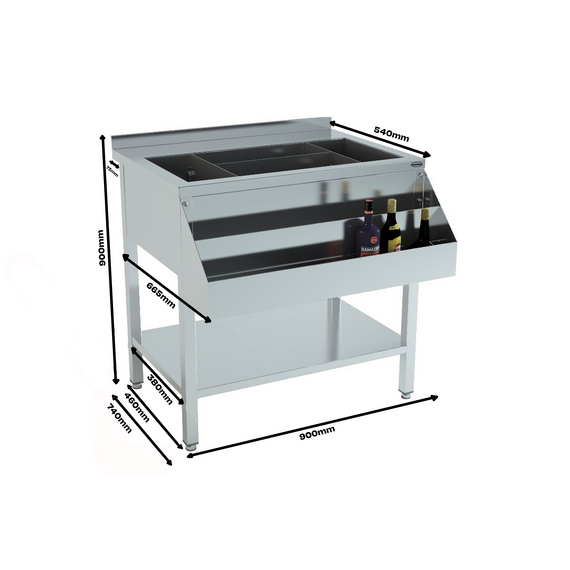 Combisteel Cocktail-Bar-Station 900, Bild 9