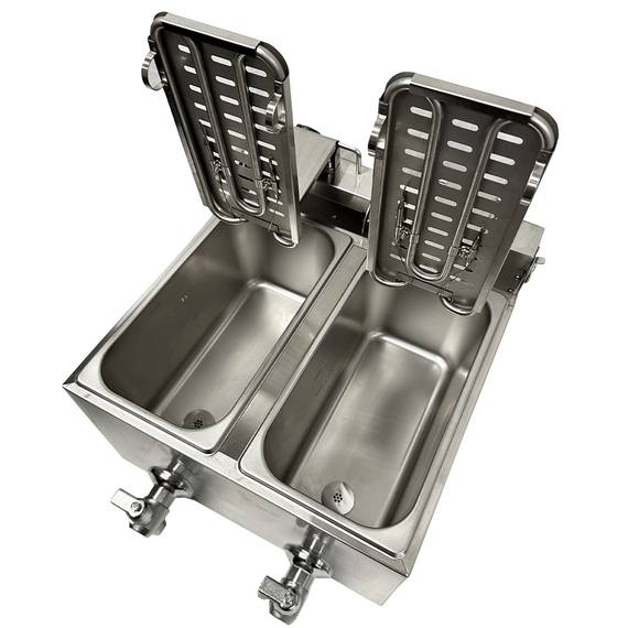 Combisteel Elektro Tischfriteuse 2X4 L, Bild 8