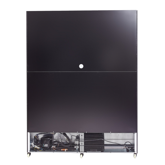 Combisteel Kühlschrank 3 Glastüren Schwarz Nap-1200 Ht - mit Türheizung, Bild 5