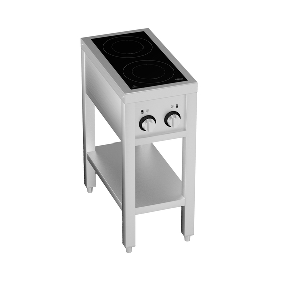 Combisteel Induktionsherd 2 Zones mit Offenem Unterbau, Bild 5