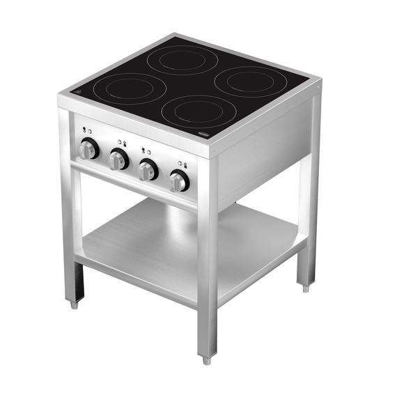 Combisteel Induktionsherd 4 Zones mit Offenem Unterbau, Bild 2