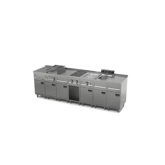 Combisteel Entry 700 El. Grillplatte Chrom – Breite 400, Bild 4