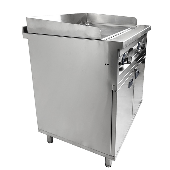 Combisteel Entry 700 El. Grillplatte Chrom – Breite 800, Bild 4